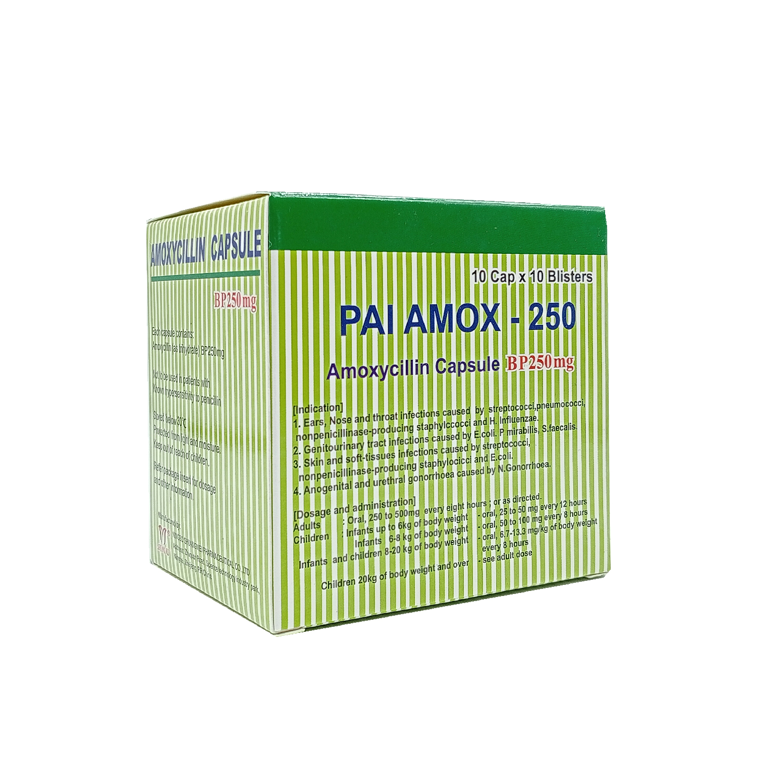 Amoxil 250 PAD