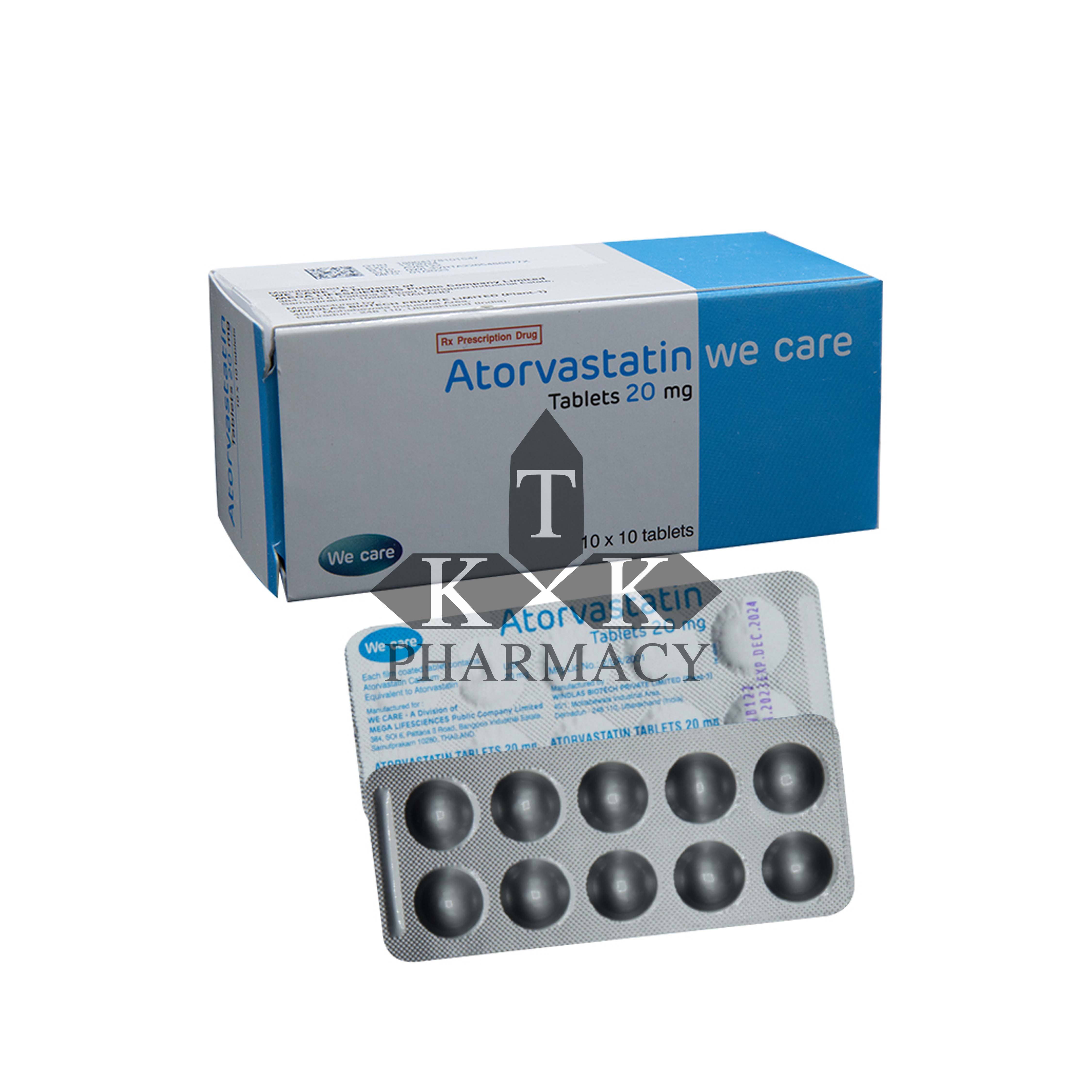 Atorvastatin-20 mega we care