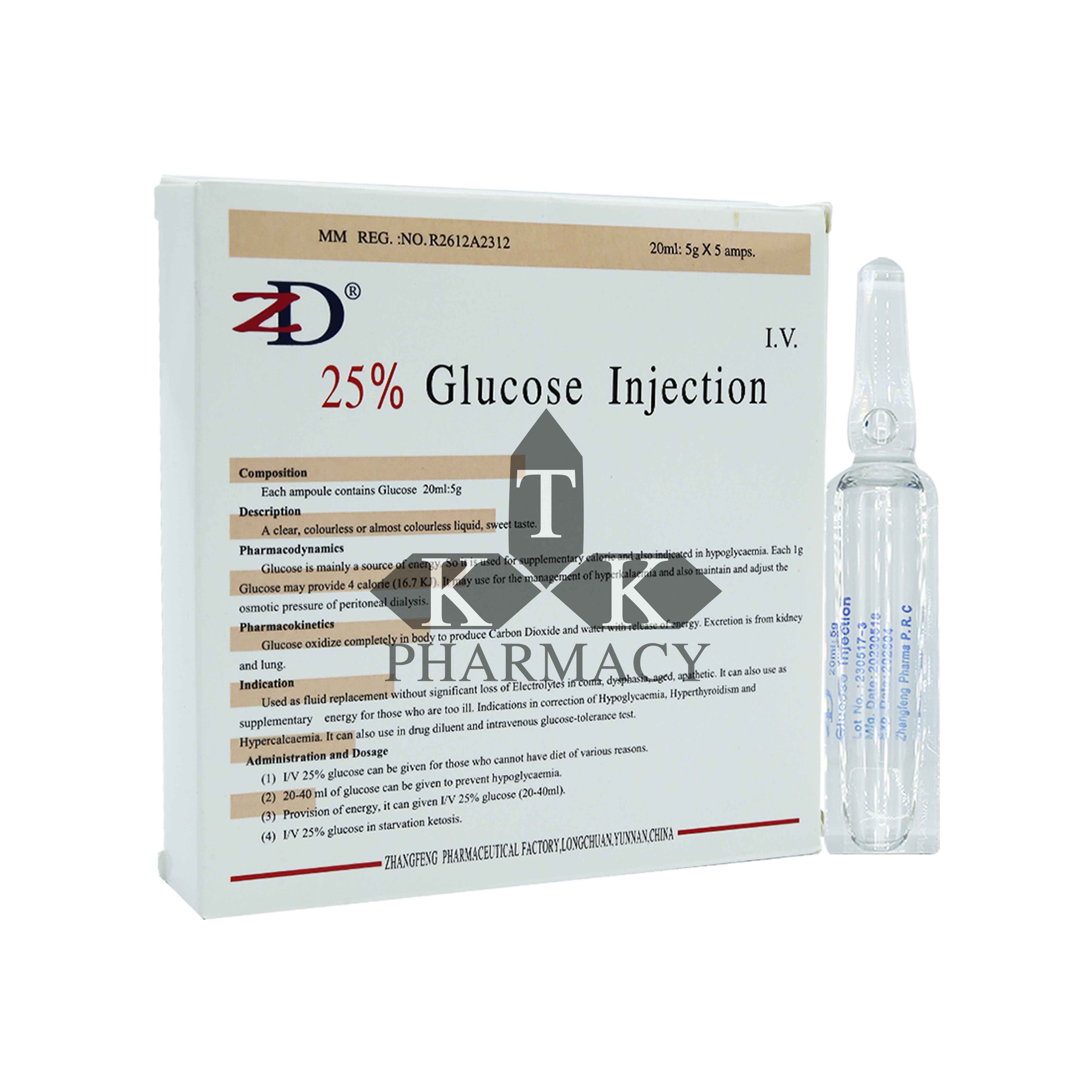 ZD 25%  Glucose