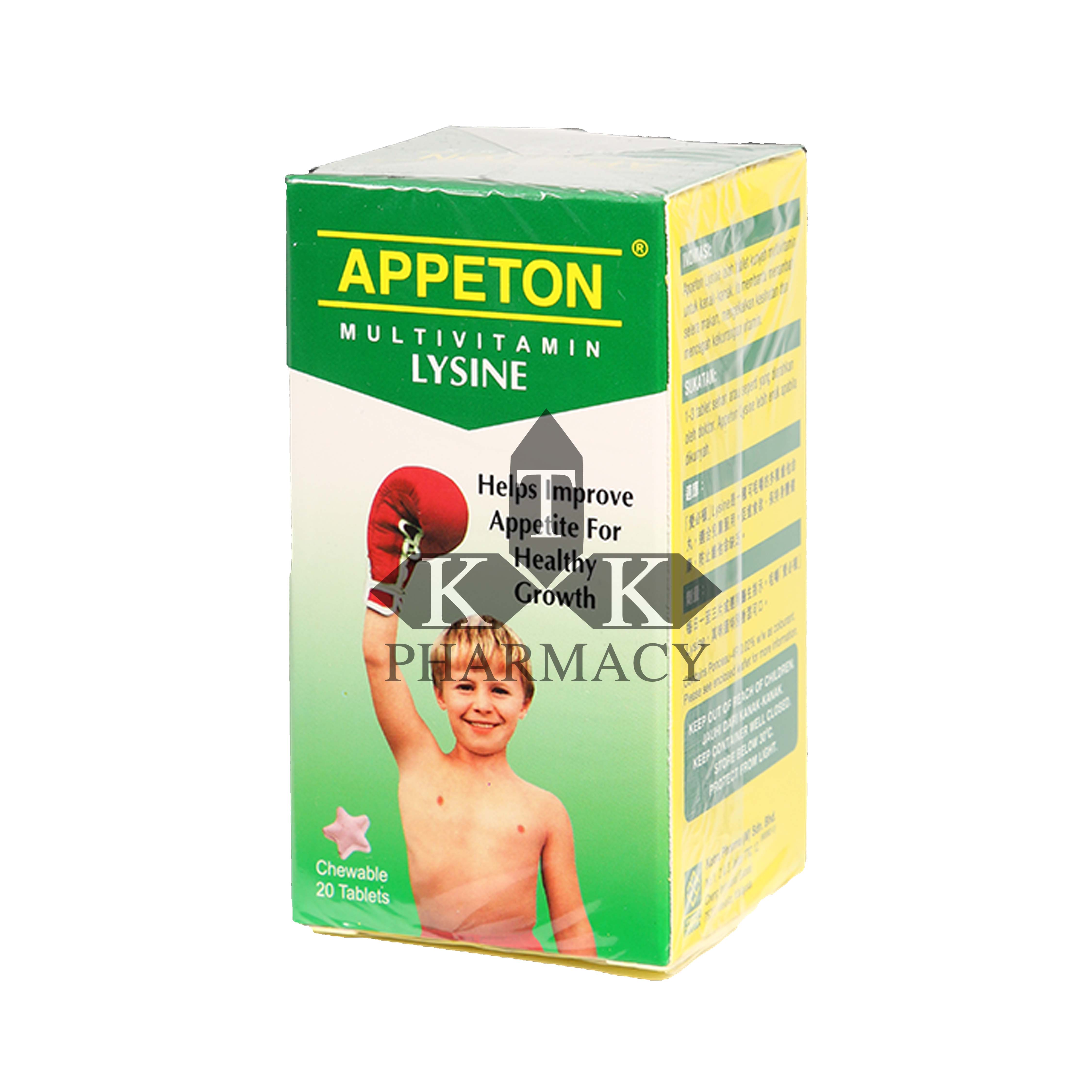 Appeton Lysine 20Tab