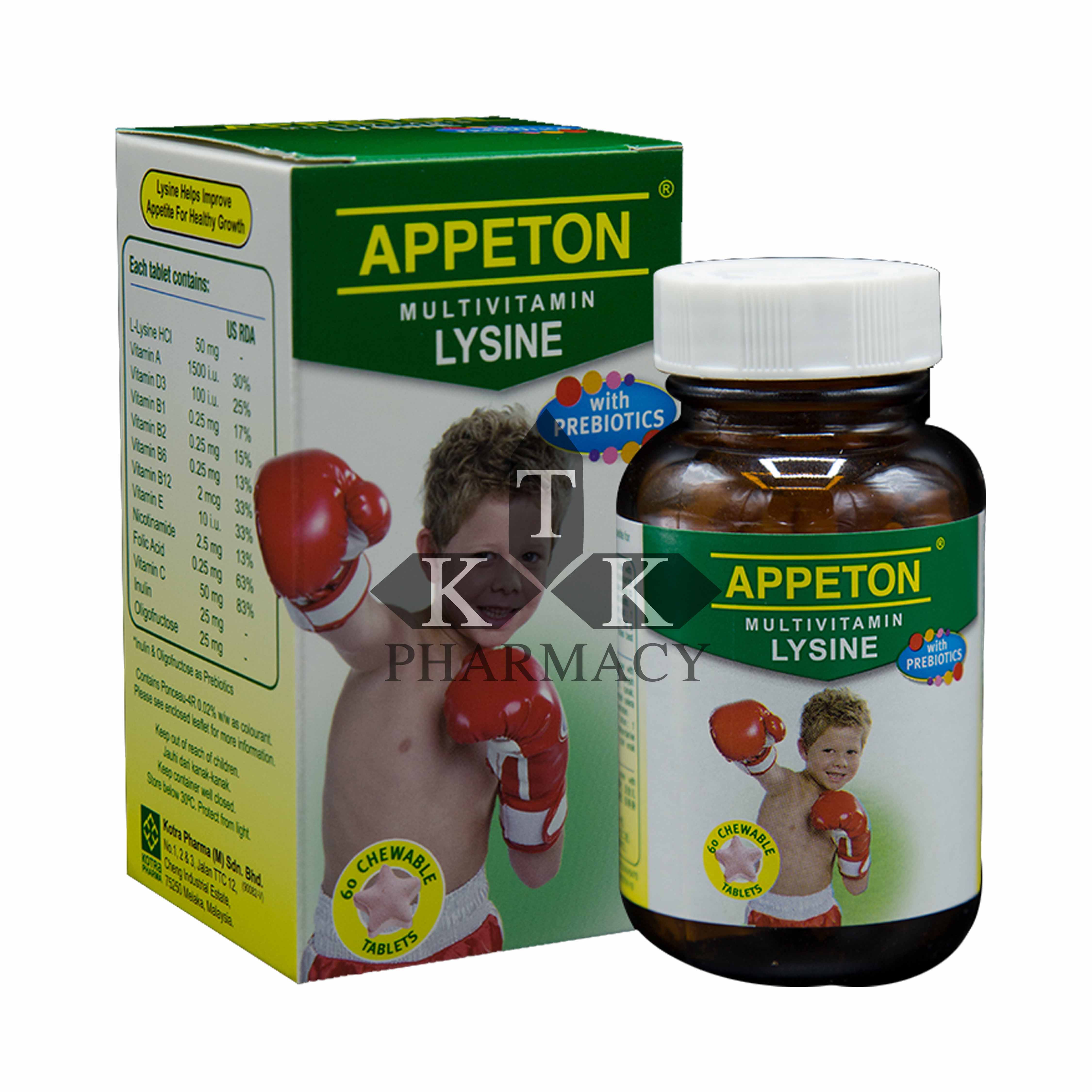 Appeton Lysine 60Tab