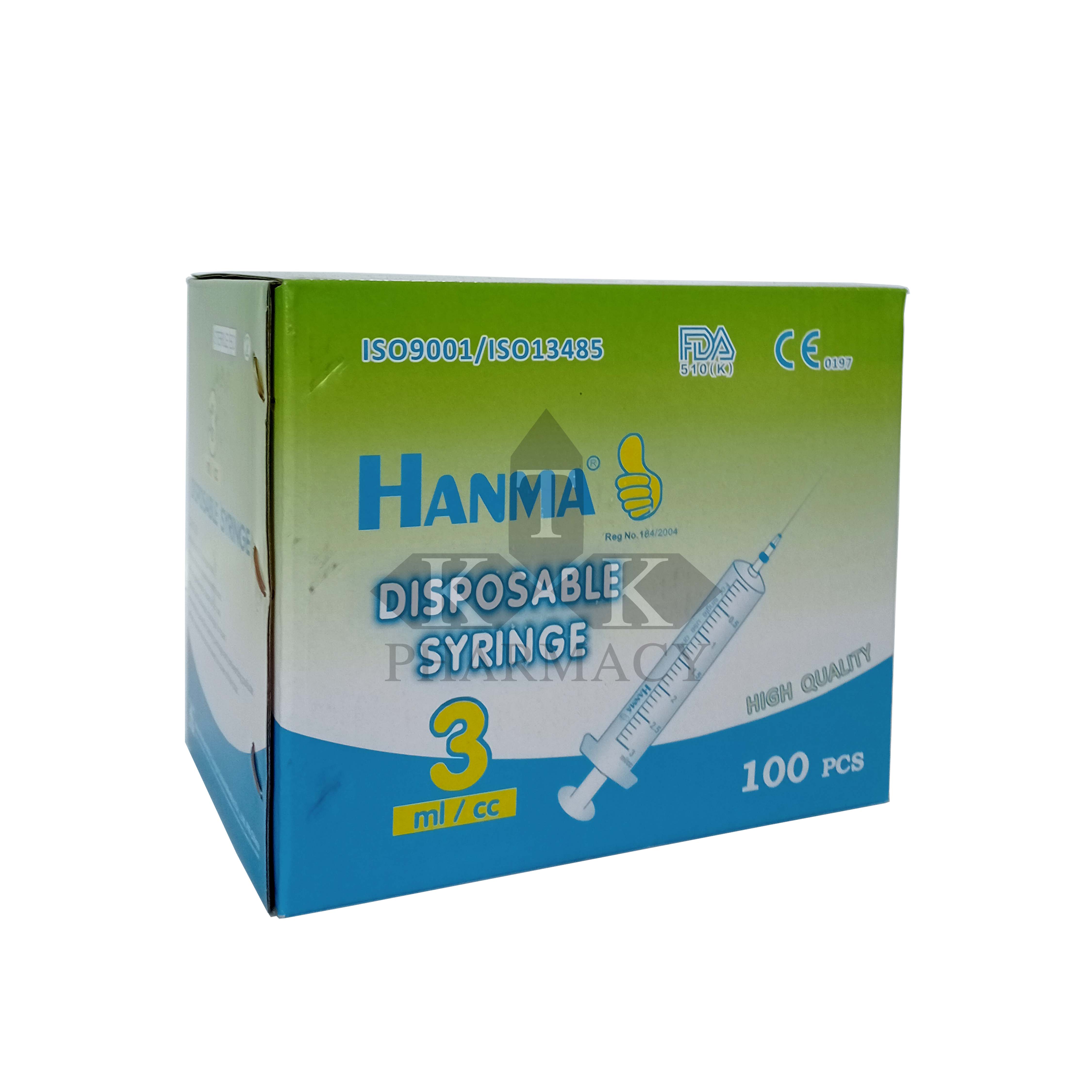 3 CC Syringe Hanma