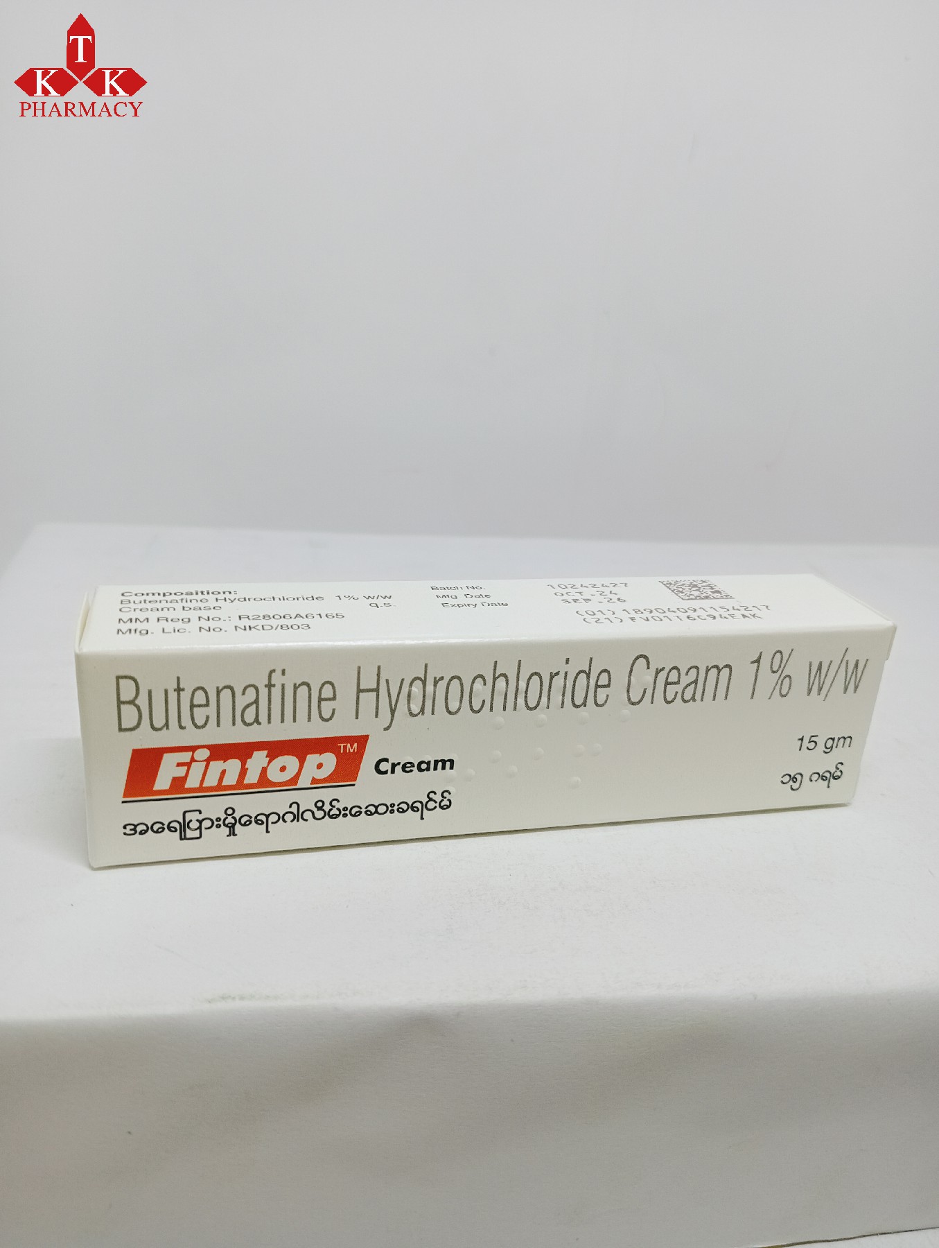 Fintop cream