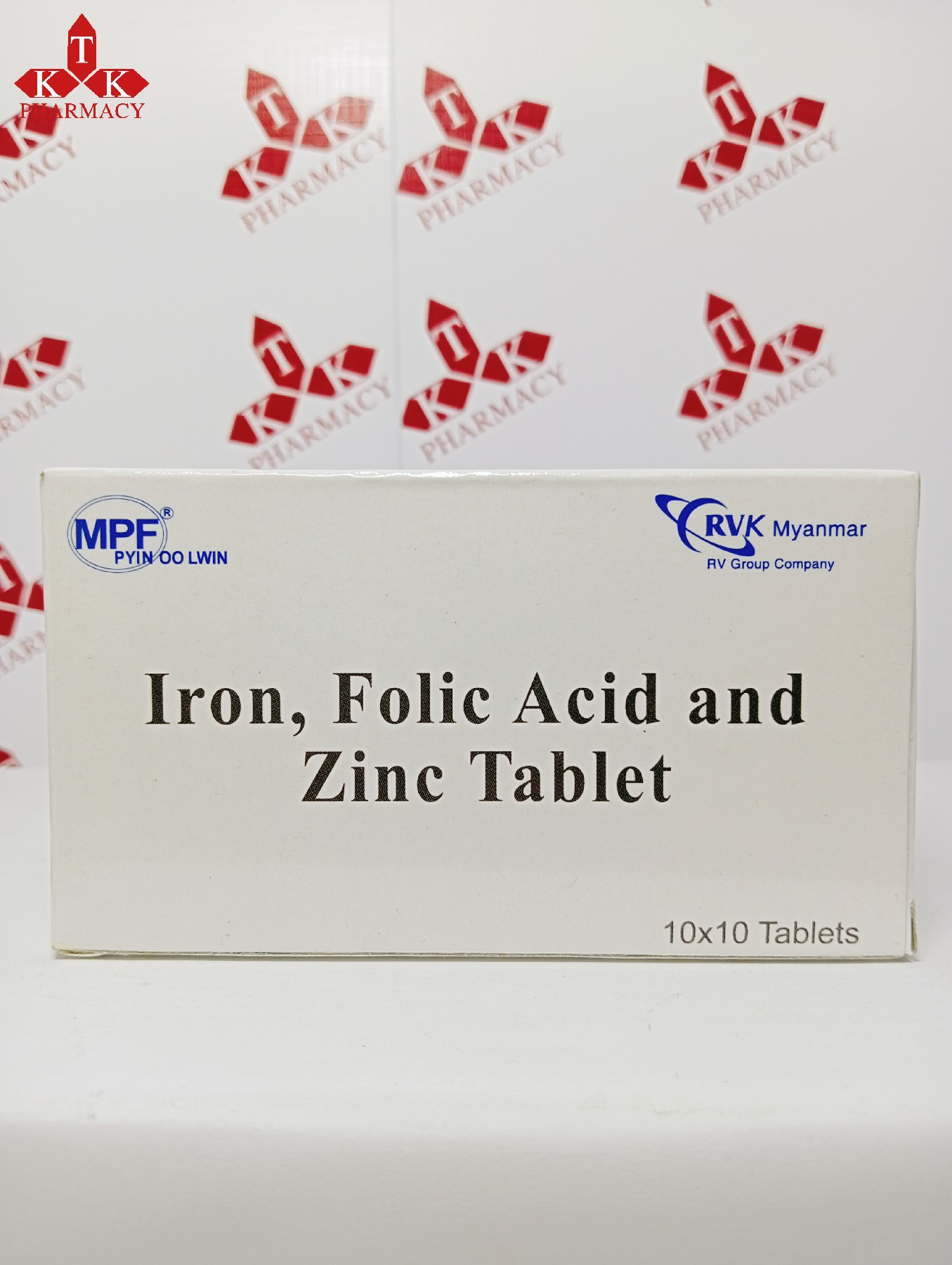 Iron,Folic Acid and Zinc