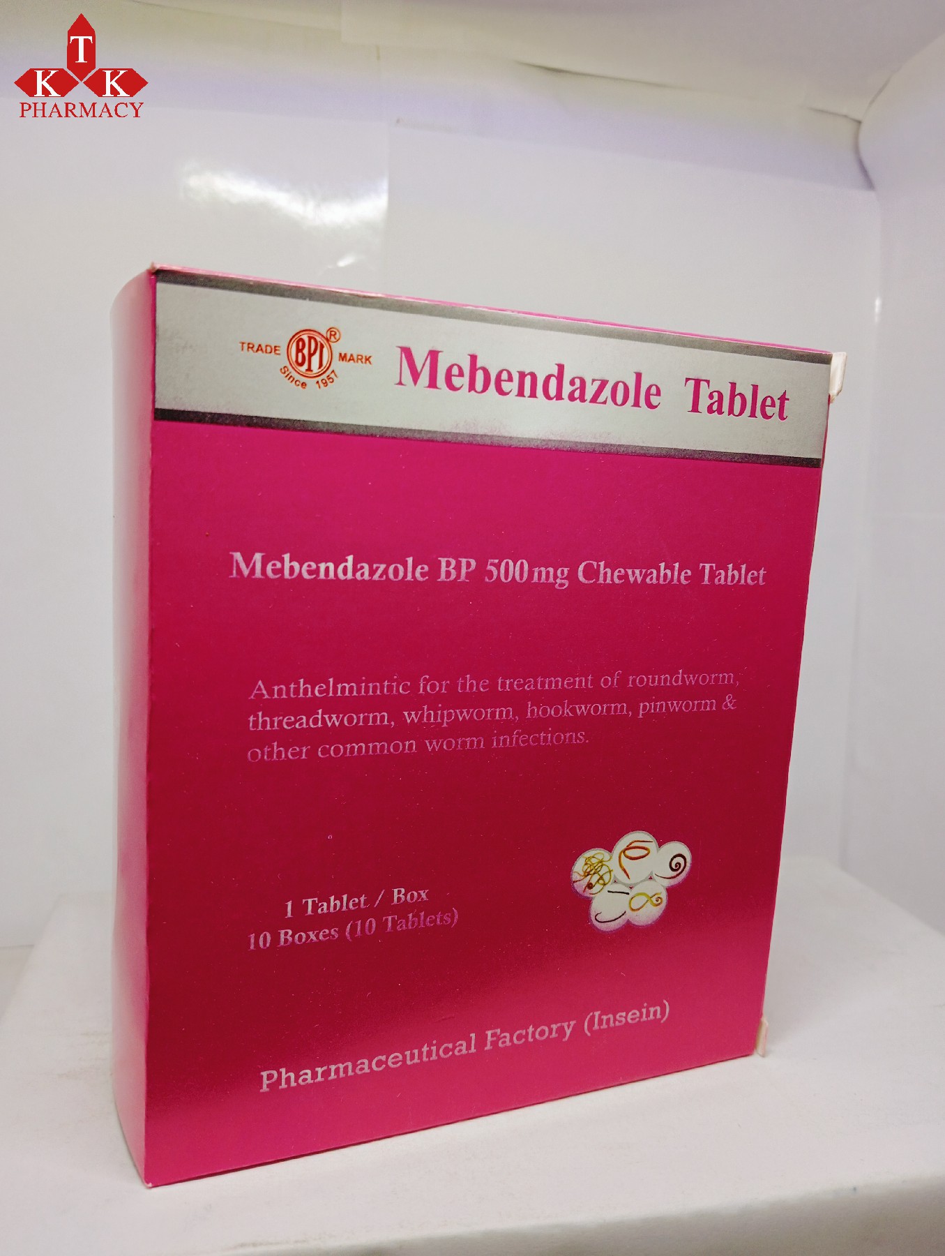 Mebendazole tab